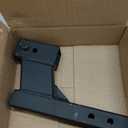 84128 Hitch Extender - 2" Receiver with 4" Drop or Rise, 7-3/4" & 9-3/4" Extension - 2" Shank Hitch Adapter, 7500lbs Weight Capacity - Matte Black Finish