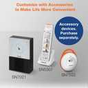VTech SN5107 Amplified Additional Handset with Big Buttons, Large Display & 50dB Audio Assist for SN5127 & SN5147 Senior Phones