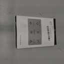 PQRQP 3 in 1 Professional Wireless Lavalier Microphone for iPhone/Android/Camera, Wireless Microphones, Mini Microphone, Crystal Clear Sound Quality for Recording, Live Streaming, Clips-Elegant Black