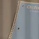 Oxford 1-Subject Notebook, 8 x 10-1/2, Wide Rule, 70 Sheets (65002)