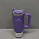 STANLEY Quencher H2.0 Tumbler with Handle and Straw 40 oz | Flowstate 3-Position Lid | Cup Holder Compatible for Travel | Insulated Stainless Steel Cup | BPA-Free | Periwinkle Shimmer