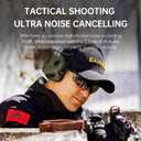 EARMOR M31 PLUS Electronic Ear Protection for Shooting, Tactical Headset Earmuffs with Noise Cancelling & Sound Amplification