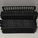 16 PCS Under Couch Blockers for Bed Couch Furniture Underneath Stop from Getting Under The Sofa (Black-16pcs)