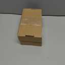 2 x Privacy Pocket Door LockRectangle 304 Stainless Steel Pocket Door Hardware, Sliding Pocket Door Handle,for 1 3/8 to 2 3/16 Thickness Door,Brushed Silver