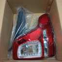 Tail Lights Compatible with 2011 2012 2013 2014 2015 Ford Explorer Rear Brake Lamp Assembly With Wire Harness and Bulbs Replace BB5Z13405C BB5Z13405D (2011-2015 Ford Explorer, Left Driver Side)