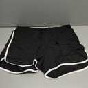 Women's Dolphin Shorts Retro Running Athletic Gym Track Shorts, Large