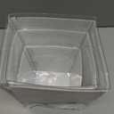 Fun Express Candy Dish Set - 6 Clear Plastic Bowls for Candy Buffet in 3 Sizes | Disposable Serving Dishes for Parties, Weddings & Catering Supplies | Heavy Duty Containers for Office Desk Display