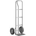 Steel Pneumatic Hand Truck Dolly - Tires, Powder -  Grey Dolly 50"x14"