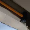 10 LB Sledge Hammer with Heavy Duty Construction, 35-Inch Fiberglass Handle, Overstrike Protection, Textured Grip