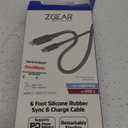ZGear Lighting to USB C Cable

6 Foot Silicone Rubber Sync & Charge Cable