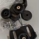 2 Pcs 490-241-0038 Universal Rolling Skid Shoes Wheel for MTD Snowblowers