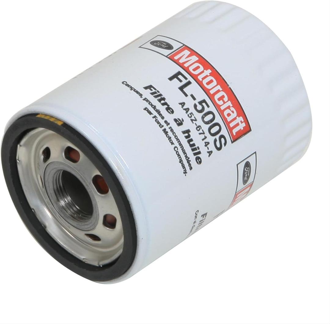 Motorcraft Engine Oil Filter - FL-500-S (OE Replacement for Select Models and Years of Ford, Lincoln, & Mercury Vehicles) (1 Count (Pack of 1))