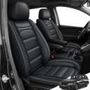 DISUTOGO for Honda Odyssey Seat Covers Custom 8-Seat 2011-2017 Black