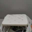 HOMLAND Shower Chair for Inside Shower with Arms and Back, 500 lbs Heavy Duty Shower Seat for Bathtub, Height Adjustable Safety Bath Seat for Elderly, Adults, Handicap and Disabled, White