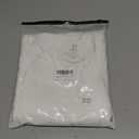 HeSaYep Women's Wide Leg Sweatpants Baggy Straight Leg Sweat Pants Elastic High Waisted Loose Pants with Pockets, White S