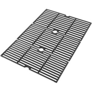 463343015 Grill Grates for Charbroil Advantage 463344015 463344116 463343819 463371116 4 Burer Grill, Cast lron Cooking Grate for Char Broil Gas2Coal 463340516 463370519 G421-0008-W1 Replacement Parts