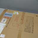 MZON 24x32 Inch Gold Bathroom Mirror  Brushed Gold Rectangular Vanity Mirror, Wall-Mounted, Anti-Rust Metal Frame, Tempered Glass, Vertical & Horizontal Hanging