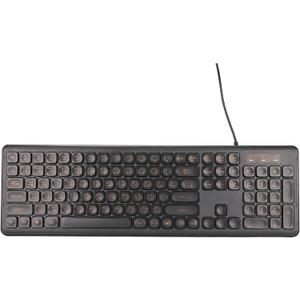 Chinese Keyboard, 108 Keys USB Wired Comfortable Hand Feel Low Noise Bilingual Chinese English Keyboard for Home and Office