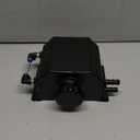 Coolant Overflow Tank, Aluminum Coolant Reservoir Tank, 1L Black Radiator Reservoir Expansion Tank for Universal Cars