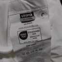 Utopia Bedding Duvet Cover Queen Size - 3 Piece with Zipper Closure - 1 Comforter Cover 90X90 Inches & 2 Pillow Shams 20X26 Inches (White) Comforter Not Included