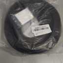 Black Rubber Weather Stripping Door Seal Strip, D Shape Door Weather Seal Strip, Self-Adhesive Soundproofing Frame Insulation Tape for Doors Frame/Window Seal,Blocks Cold Drafts Noise (33 feet)