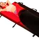 Largest 2570 LEDs Full Body Red Light Therapy Mat, Premium TPU Red Light Therapy for Body Pain Relief, 660nm 850nm Infrared Light Blanket with Adjust Timer & Intensity, Pro Therapy Mat at Home