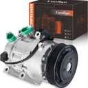 CO11218C Air Conditioning Compressors Compatible with 2011-2014 Sonata 2.0L, 2011 Optima 2.0LAC Compressorwith A/C Clutch, Replaces 977013R000, 977013R000RU