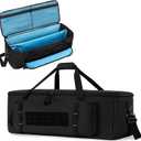 samdew 30 Inch Telescope Bag, Telescope Carrying Case with Secure Buckles Compatible with Celestron Telescope Tube & Tripod with Anti-Slip Shoulder Strap and Pockets, Bag Only