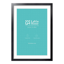 LaVie Home 24 x 34 Picture Frame Black Poster Frame,Display Pictures 20x30 with Mat or 24x34 Without Mat, Stable and Sturdy Frame and Polished Plexiglass, Horizontal and Vertical Format of The Walls