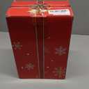 Christmas Snow Globe Lantern Water Glittering Nutcracker Ballet Theatre with Music & Timer, USB Lined/ Battery Operated Lighted Lantern for Christmas Festival Decoration Gifts