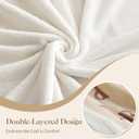 weigelia to My Wife Blanket - Romantic Anniversary, Christmas & Valentines Day Gifts for Wife, Cozy Fleece & Sherpa Throw Blanket for Bed, Couch or Sofa (Wood Tone, 50" x 60")