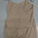 Shapewear Slips for Under Dresses, Full Slip Dress for Women Tummy Control Body Shaper Seamless Shaping Dress (Beige, L)