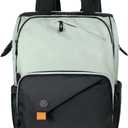 Hap Tim Laptop Backpack, Travel Backpack for Women,Work Backpack, Nurse Backpack, Teacher Backpack, Carry on Backpack(7651-GB) (Green Black)