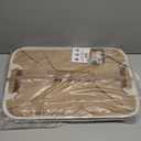 CleverMade Collapsible Laundry Tote 2-Pack (50L)  Foldable Carry-All Storage Bin for Laundry, Car Trunk, RV, Dorm & Home Organization  LUXE Cotton Blend with Vegan Leather Accents, Mocha