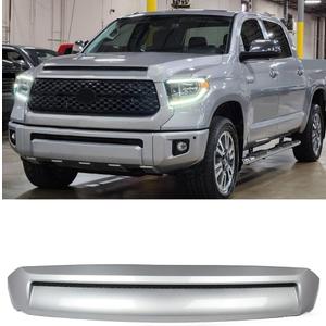 Hood Bulge Molding Compatible with 2014-2021 Toyota Tundra Front Upper Grille Trim 1D6 Silver Sky Hood Scoop Replace for 76180-0C030,761800C030