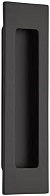 Emtek 220306US19 Emtek 220306 Modern Rectangular 6 Inch Tall Rectangular Flush Door Pull