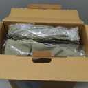 Monbix Full Size Comforter Set, Olive Green Bedding Comforter for Full Size Bed Set Reversible, Bedding Sets Full 7 Pieces, Cationic Dyeing Bed in a Bag with Comforter, Sheets, Pillowcases & Shams