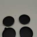 SINGARO Car Cup Holder Coaster, Silicone Cup Holder Insert, Universal Non-Slip Cup Holders, Car Accessories Interior for Women and Man Interior Sets 4 Pack Black