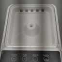 Wireless Pet Water Dispenser with Lid, 101oz/3L Automatic Water Dispenser for Cats, Dog, Sensor Battery Operated Cat Water Fountain, Auto Pet Waterer No Spilling, Gifts for Cat Lovers