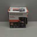 BLACK+DECKER 12-Cup Coffee Maker with Easy On/Off Switch, Easy Pour, Non-Drip Carafe with Removable Filter Basket, Vortex Technology, Black