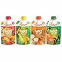 HAPPYTOT Organics Stage 4 Baby Food Pouches, Gluten Free, Vegan Snack, SuperFoods Fruit & Veggie Puree & Chia Variety Pack, 4.22 Ounce (Pack of 16)
