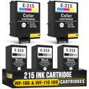 5-Pack Printer Ink Cartridges  3 Black and 2 Tri-Color | Easy-to-Install Inkjet Printer Cartridge Replacements | Sharp Text & Vivid Colors, Value Combo Pack for Home & Office Printing