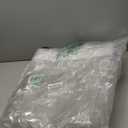20 Mil Heavy Duty Clear PVC Tarpaulins 8 x 12 FT, Waterproof Wind-Proof Transparent Vinyl Tarp for Patio Pergola Garden Canopy Rainproof Anti-Tear PVC Thick Cover with Grommets (8 x 12 FT)