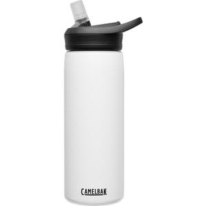 CamelBak Eddy+ Insulated Stainless Steel Bite Valve Straw Water Bottle White, 25oz