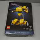 LEGO Icons Transformers Bumblebee Action Figure, Collectible Robot Gift for Adults, Movie Themed Model Building Set for Sci-Fi Enthusiasts and Transformers Fans, Converts to Vehicle Mode, 10338