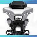 10" Wave Windshield Windscreen Wind Splitter fits for Harley Touring Street Glide FLHX 2023-2024, CVO Street Glide FLHXSE 2023-2024 (Black)