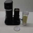 Mr. Coffee 4-in-1 Single-Serve Latte, Iced, and Hot Coffee Maker with Milk Frother and Tumbler Black
