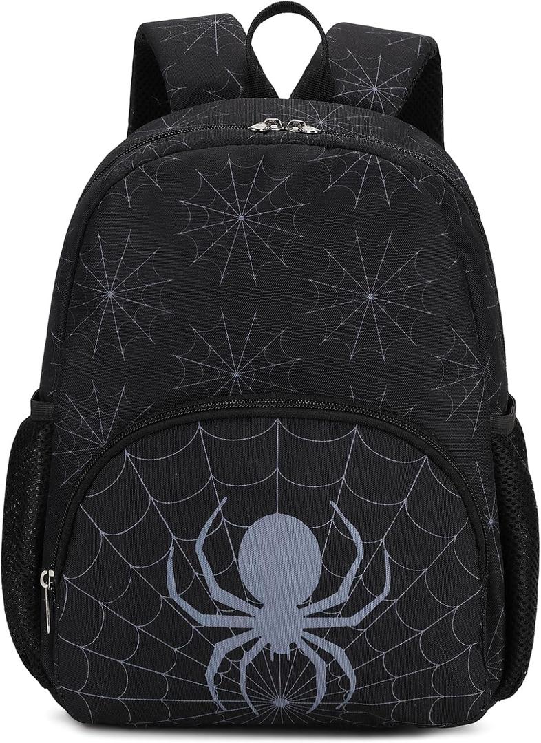 Octsky Toddler Backpack for Little Boys Kids Mini Backpack for Travel School, Black