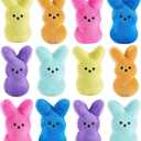 12PCS Cute Bunny Plush Toys,Easter Basket Stuffers Toys for Kids,Bunny Stuffed Animals,Easter Party Favors Gift for Girls Boys