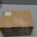 Heavy Duty Stem Caster Wheels Double Bearing PU Castors No Noise Swivel Casters M8-1.25x25mm 4 Packs with Dual Locking (4 Inch,With Brake)